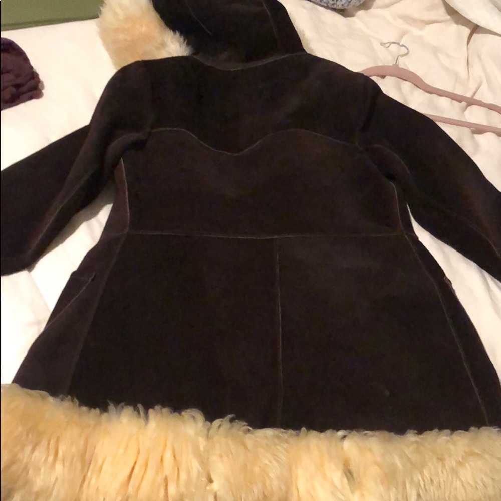 Penny Lane leather and lamb coat - Picture 8 of 8